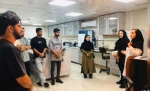 بازدید دانشجویان از  از مرکز تحقیقات شرکت توسعه کشت دانه های روغنی به سرپرستی  3