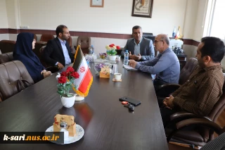 جلسه سرپرستان گروه های آموزشی آموزشکده کشاورزی ساری با ریاست مرکز دکتر هادی کاظمی