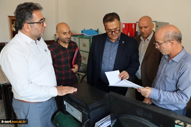 بازدید دکتر برهانی نماینده نظارت، ارزیابی و تضمین کیفیت دانشگاه ملی مهارت  3
