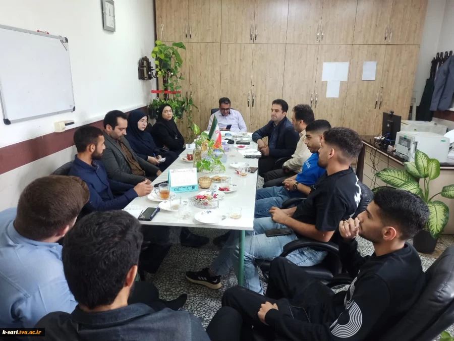 جلسه هم اندیشی و برنامه ریزی و هماهنگی انجمن های  علمی  کشاورزی آموزشکده کشاورزی ساری 2