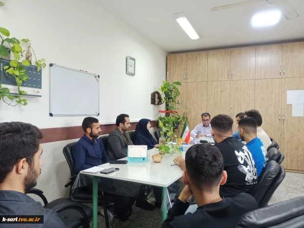 جلسه هم اندیشی و برنامه ریزی و هماهنگی انجمن های  علمی  کشاورزی آموزشکده کشاورزی ساری 3