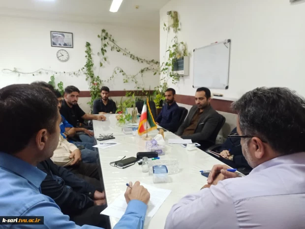 جلسه هم اندیشی و برنامه ریزی و هماهنگی انجمن های  علمی  کشاورزی آموزشکده کشاورزی ساری 4