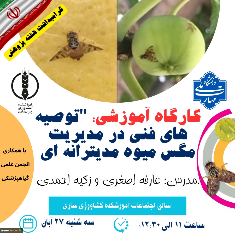 برگزاری کارگاه آموزشی به مناسبت هفته پژوهش 2