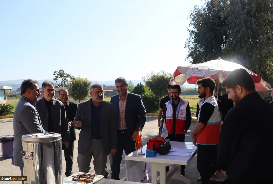 دیدار صمیمانه فرماندار شهرستان ساری با ریاست، اساتید و کارکنان آموزشکده کشاورزی ساری 2