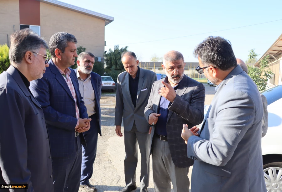 دیدار صمیمانه فرماندار شهرستان ساری با ریاست، اساتید و کارکنان آموزشکده کشاورزی ساری 5