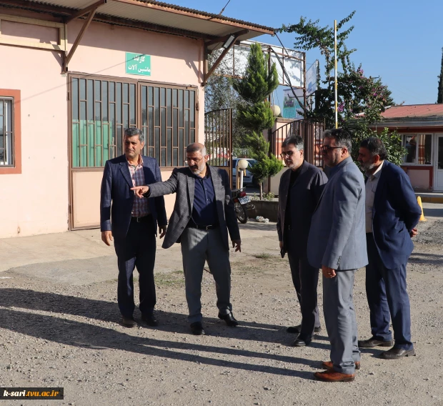 دیدار صمیمانه فرماندار شهرستان ساری با ریاست، اساتید و کارکنان آموزشکده کشاورزی ساری 6