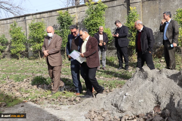 بازدید نمایندگان نظارت، ارزیابی و تضمین کیفیت دانشگاه ملی مهارت از آموزشکده کشاورزی ساری 3