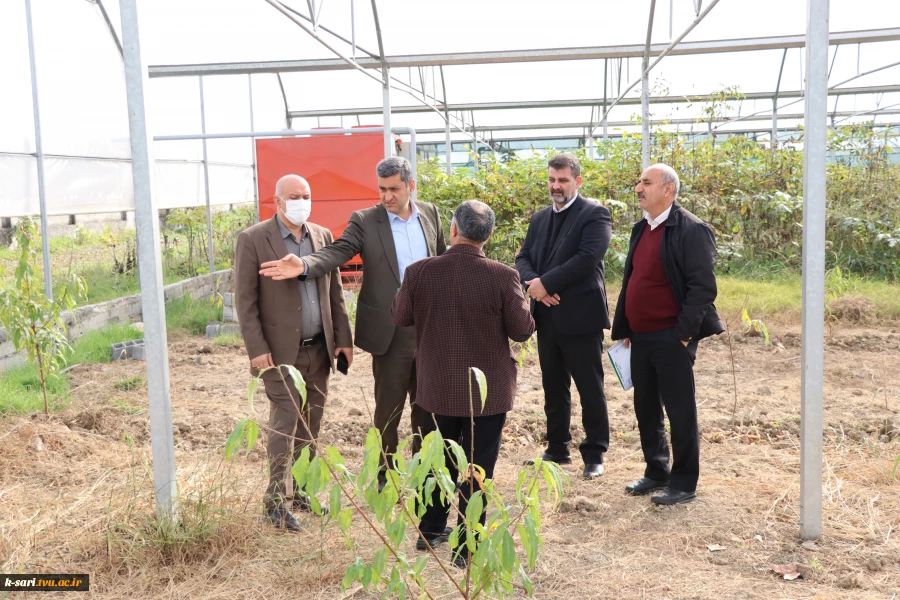 بازدید نمایندگان نظارت، ارزیابی و تضمین کیفیت دانشگاه ملی مهارت از آموزشکده کشاورزی ساری 4